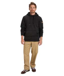 Fleece: KELLER HOODIE - BLACK HEATHER - 26