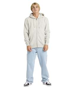 Fleece: SALT WATER ZIP HOOD - LIGHT GREY HEATHER