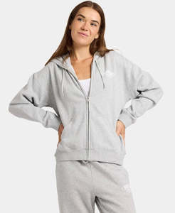 DREAMY DAYS ZIP HOOD - GREY MARLE
