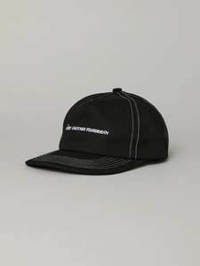 HERITAGE LOGO LEDGER CAP - BLACK