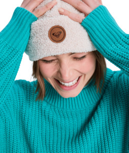 Beanies: LAVENDER HAZE BEANIE - PEBBLE