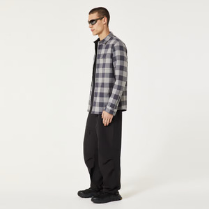 Tops: BEAR COZY FLANNEL - GRAPHITE/CEMENT