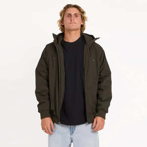 Tops: HERNAN 10K JACKET - RINSED BLACK
