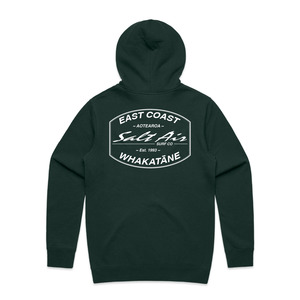 Salt Air Hoody Pine Green - East Coast Print