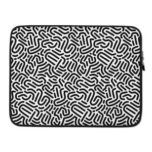 Laptop Sleeve - Black and White