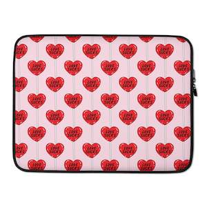 Lucky You: Love sucks - Laptop Sleeve