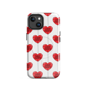 Witchy Wonders: V-Day Love Sucks - MagSafe® tough case for iPhone®
