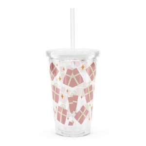 Witches Brew Cups: Clear plastic tumbler