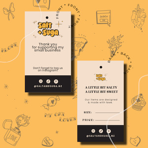 Business Market Must Haves: Custom Price Tag