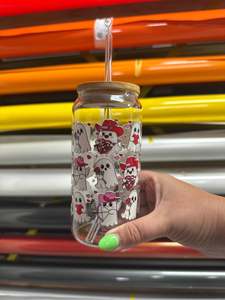 Witches Brew Cups: Ghostie Cowboy Tall Boy Cup