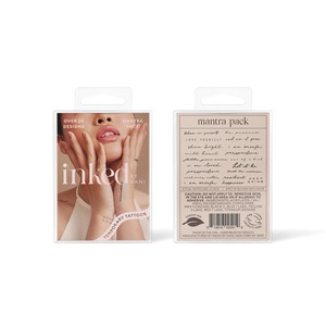 Witches Brew Cups: Mantra Temporary Tattoo Pack