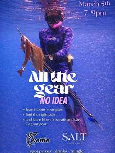 Salt Session | Huntress Edition with Wettie - All the gear, no idea!