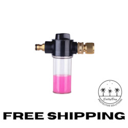 Frontpage: Mixing attachment with brass fittings