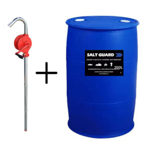 Salt Guard 200L Concentrate and Drum pump