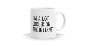 Products: Cooler On The Internet Mug - Stylish & Fun Mug
