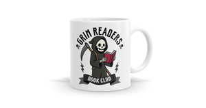 Products: Grim Readers Book Club - Funny Sarcastic Book Lover Mug - Bespoke Mugs