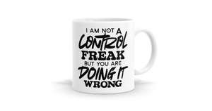 Products: I'm Not a Control Freak Mug - Funny Coffee Mug