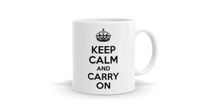 Keep Calm Carry On Mug - Perfect Gift Idea