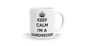 Keep Calm Hairdresser Mug - Perfect Gift for Stylists