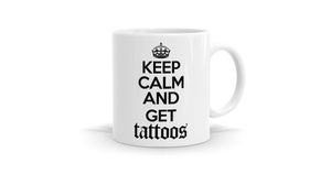 Keep Calm Tattoos Mug - Perfect for Tattoo Lovers