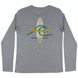 Saltwater Womens: Womens Board Tee l/s