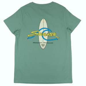 Saltwater Womens: Womens Board Tee s/s