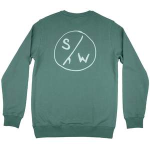 Saltwater Mens: Mens Sketch Premium Crew