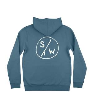 Saltwater Mens: Mens Sketch Fleece Hoody