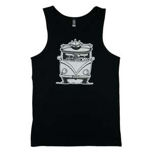 Saltwater Mens: Mens Van Singlet