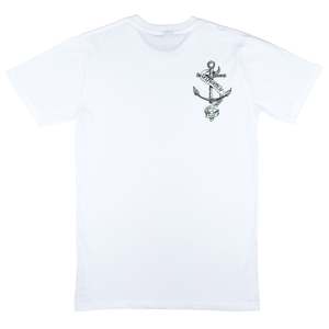 Saltwater Mens Tees: Mens Anchors Away Tee s/s