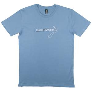 Saltwater Mens Tees: Mens Map Tee s/s