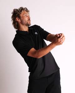 Mens Tees: Split SS Polo