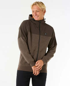 Mens Sweatshirt: Viral Anti-Series Zip Through Hooded Fleece
