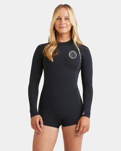 Wetsuits: Spring Fever Natural LS Spring