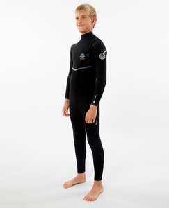 Boys Wetsuits: Junior Flashbomb 4/3 Zip Free Wetsuit