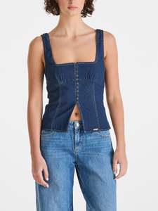 Fraya Denim Top