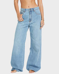 Womens Pants: Washed By The Sun Denim Pant