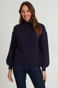 Treasure Turtleneck Cable Knit