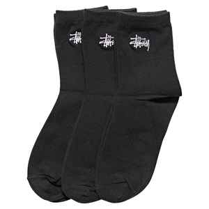 Stussy: Womens Graffiti Crew Sock 3Pk