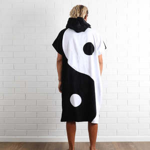 Ying Yang Hooded Towel