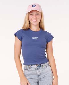 Paradise Club Rib Tee - Girl