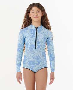 G-Bomb 1.5mm Front Zip Long Sleeve Springsuit Wetsuit - Kids
