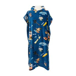 Kiwi Summer Hoodie Towel