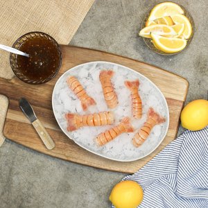 All Fresh Fish — Seafood — Saltwater Seafoods: Scampi Tails - Saltwater Seafoods NZ