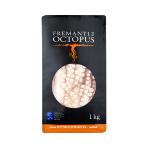 All Fresh Fish — Seafood — Saltwater Seafoods: Fremantle Octopus Tentacles (Raw) 1KG - Saltwater Seafoods NZ