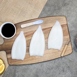 All Fresh Fish — Seafood — Saltwater Seafoods: Squid Tubes 1KG - Saltwater Seafoods NZ