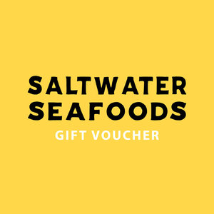 All Fresh Fish — Seafood — Saltwater Seafoods: Gift Voucher (ONLINE USE ONLY) - Saltwater Seafoods NZ