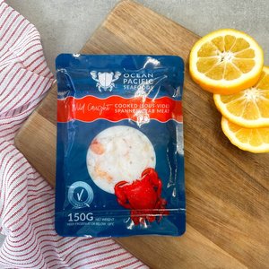 All Fresh Fish — Seafood — Saltwater Seafoods: Cooked Spanner Crab Meat - Saltwater Seafoods NZ