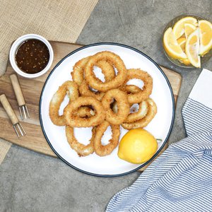 Crumbed Squid Rings - Saltwater Seafoods NZ