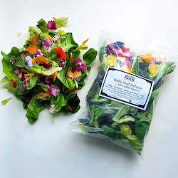 Lettuce baby leaf & edible flower mix - 150g